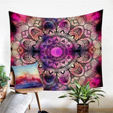 Large Tempest Mandala Hanging My Wall Clock